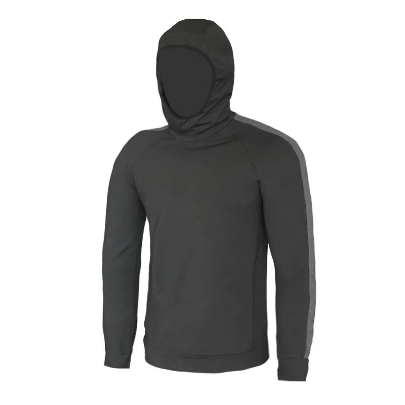 Diguan Custom Hoodie Unisex Quick-Dry Autumn/Winter Sports Hoodie Long Sleeve Breathable Fitness Top
