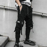 OEM Pants Streetwear Trendy New Vintage Washed Tapered Pants Mutil Function