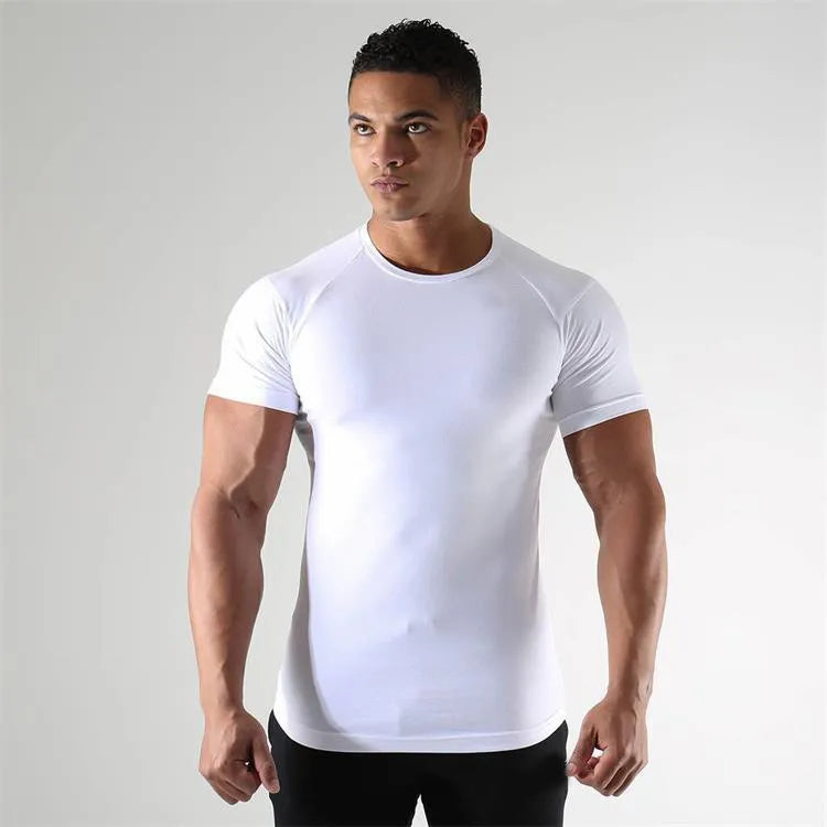 Diguan Custom Running Shirt High Elastic Breathable Gym Running Workout Top Short Sleeve Quick-Dry OEM ODM Manufacturer