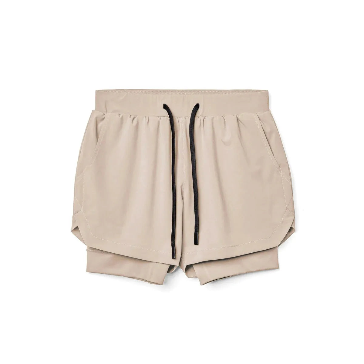 Custom Running Shorts Men s Resistant Active Performance Shorts Quick Dry Cotton Polyester Blend OEM Custom