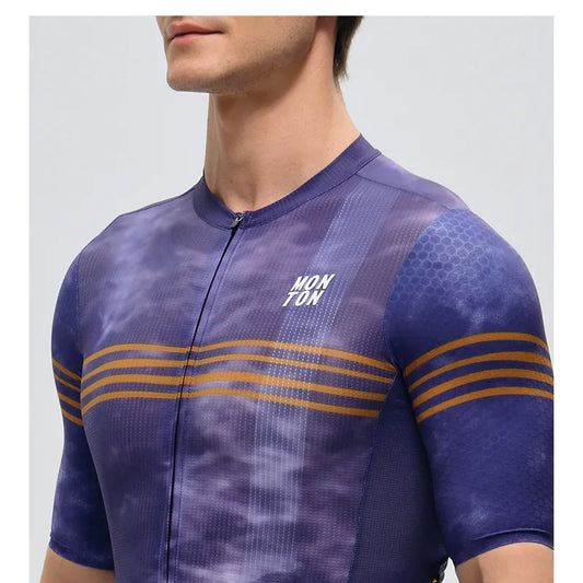 Diguan Custom Men's Cycling Jersey OEM ODM Manufacturer Quick Dry Breathable Bicycle Shirt Custom Road Bike Racing Wear Short Sleeve Top