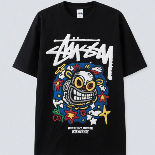Streetwear T-Shirt – Custom Foam Print | OEM & ODM Apparel