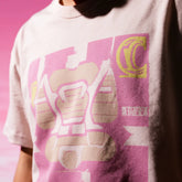 Streetwear T-Shirt OEM ODM Customization Graffiti Patterns Digitally Printed For Men And Women