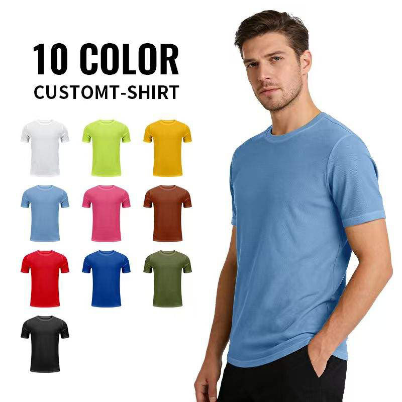 Custom 5K Run T Shirt Designs 10-Color Quick Dry Tee