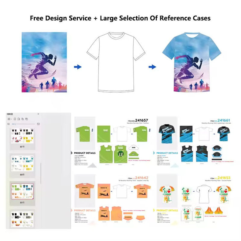Custom 5K Run T Shirt Sublimation Race Event Tee