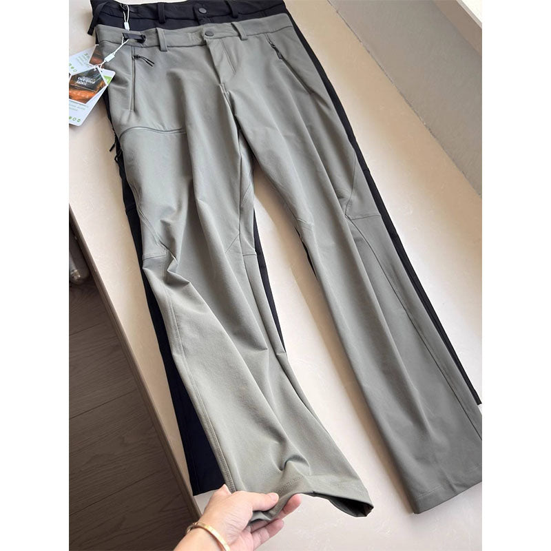 Custom Best Cold Weather Running Pants Waterproof Nylon Stretch