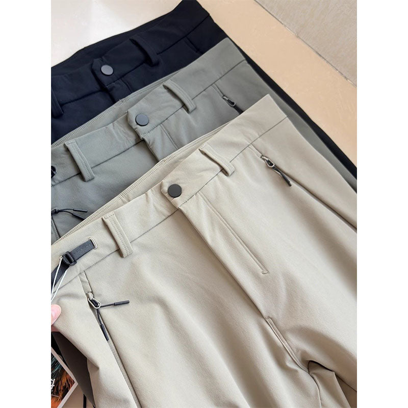 Custom Best Cold Weather Running Pants Waterproof Nylon Stretch