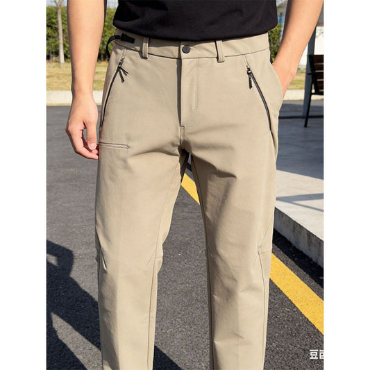 Custom Best Cold Weather Running Pants Waterproof Nylon Stretch