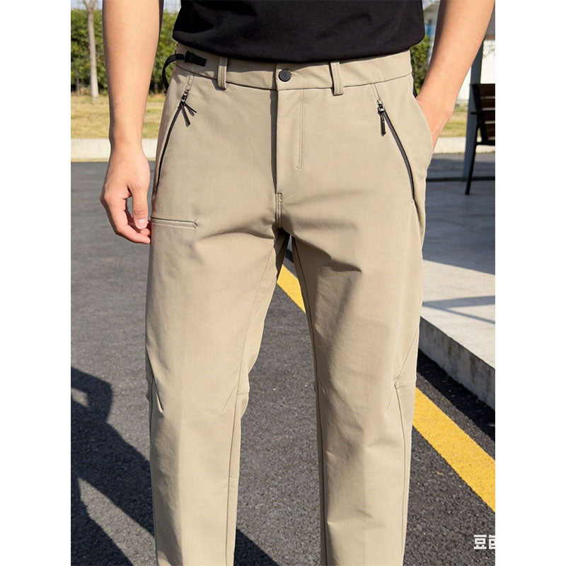 Custom Best Cold Weather Running Pants Waterproof Nylon Stretch