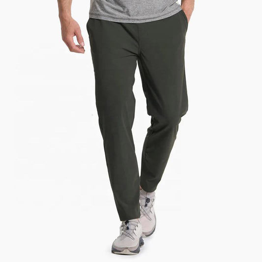 Custom Best Men’s Running Pants with Recycled Stretch Fabric