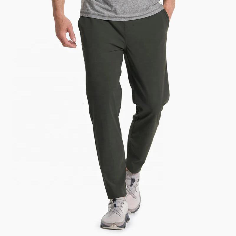 Custom Best Men’s Running Pants with Recycled Stretch Fabric