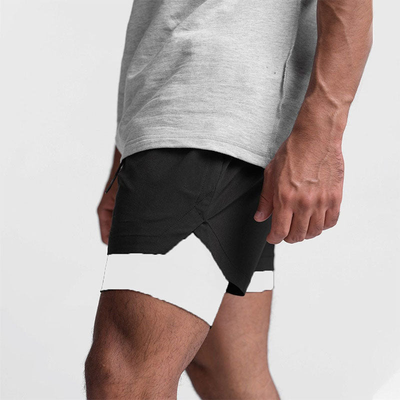 Custom Best Mens Running Shorts with Phone Pocket and 2-in-1 Liner