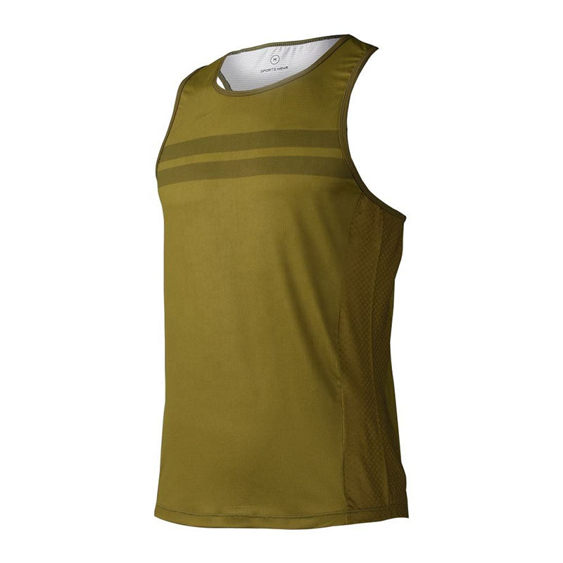 Custom Best Running Singlets with Layered Racerback and Side Mesh