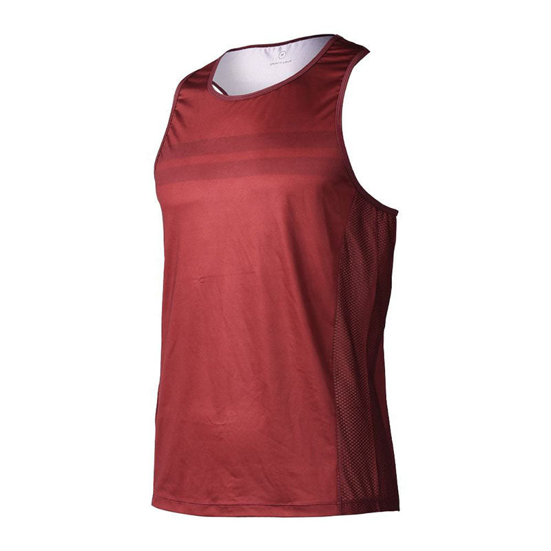 Custom Best Running Singlets with Layered Racerback and Side Mesh