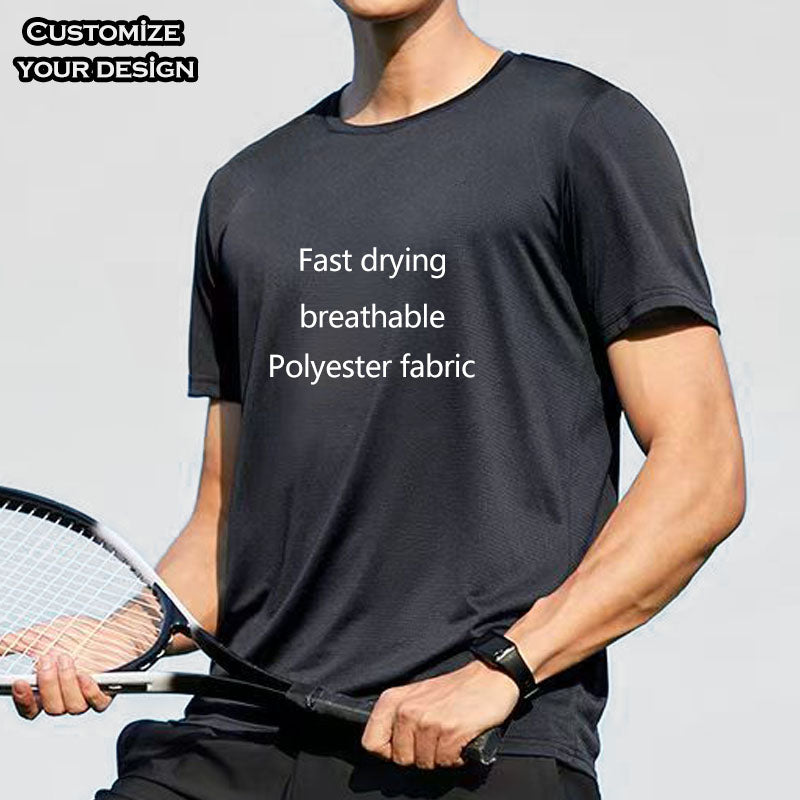 Custom Best Running T-Shirts Quick Dry Stretch Performance Tee