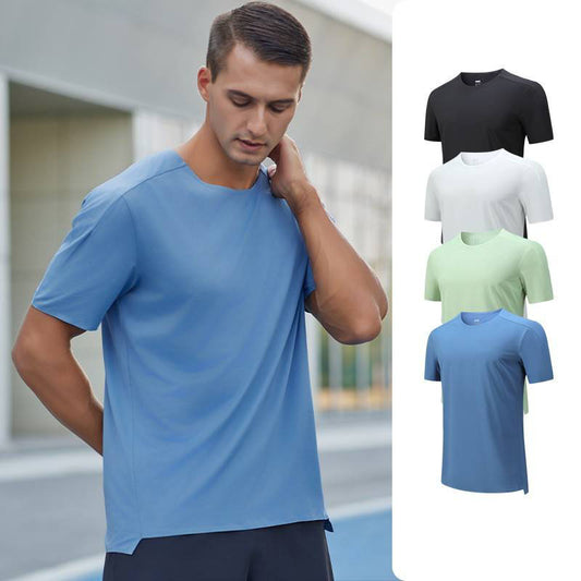 Custom Color Run T Shirt Multi-Color Quick Dry Event Tee