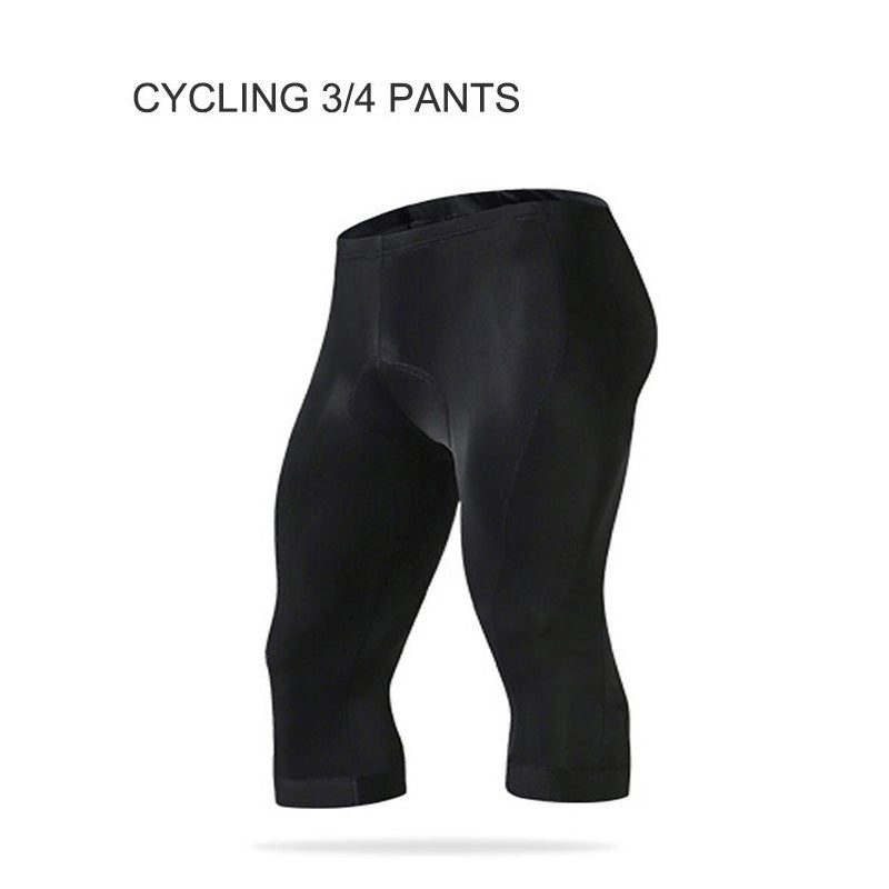 Custom Cycling Pants OEM Manufacturer | 3 Length Padded Cycling Pants