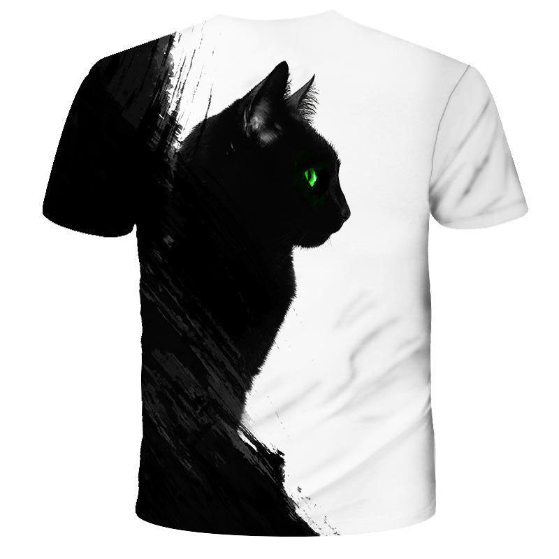 Custom Funny Running T Shirt with Cat Graphic for Events