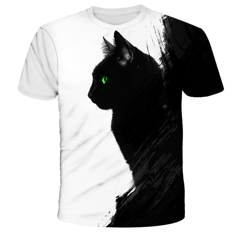 Custom Funny Running T Shirt with Cat Graphic for Events
