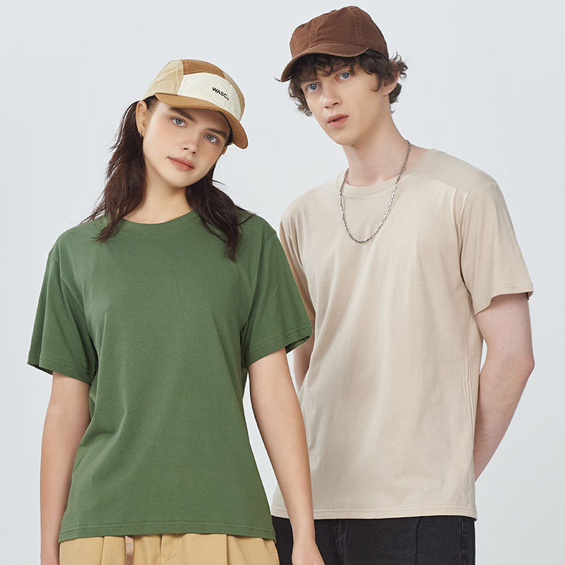Custom Graphic Running T Shirt Cotton OEM Label Tee