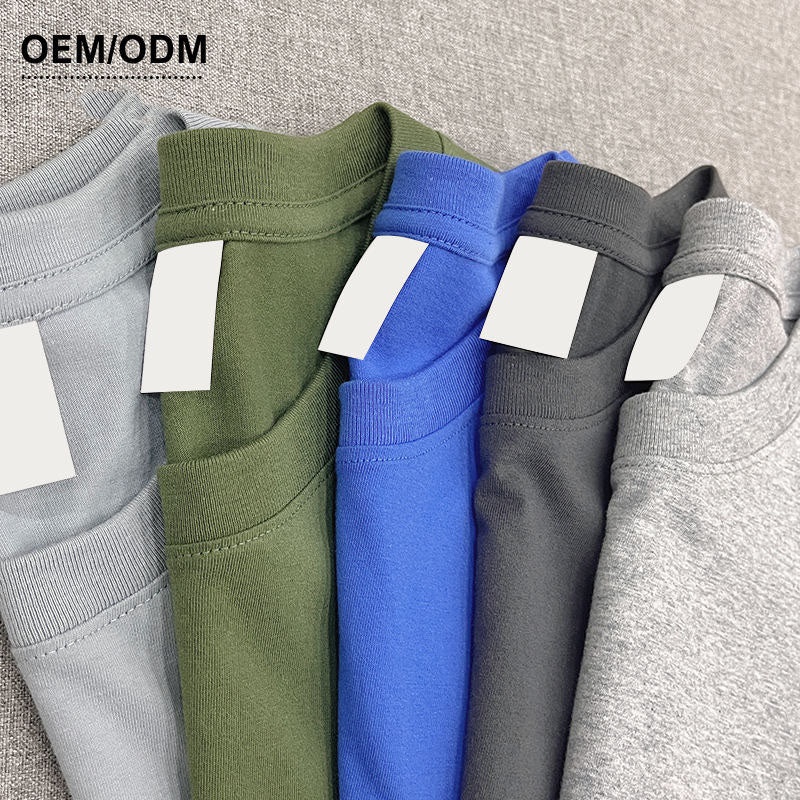 Custom Graphic Running T Shirt Cotton OEM Label Tee