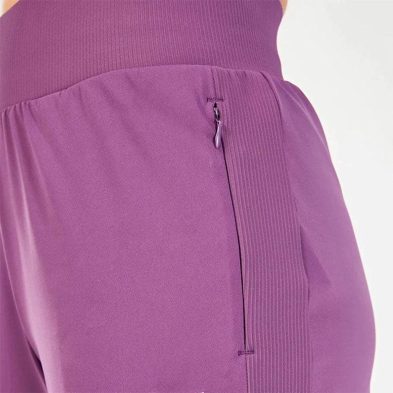 Custom Ladies Windproof Running Track Pants with Drawstring Waist