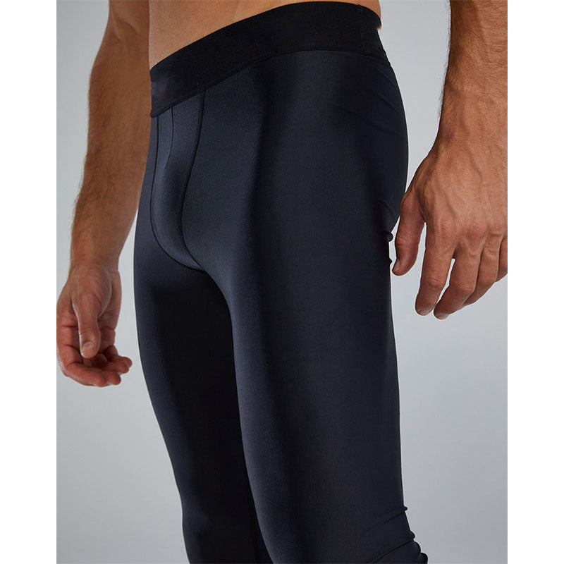 Custom Leggings Men Running with 220 GSM Four-Way Stretch Fabric