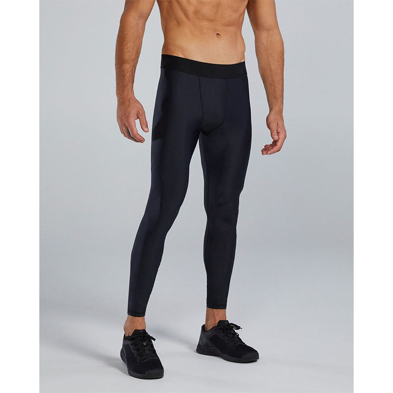 Custom Leggings Men Running with 220 GSM Four-Way Stretch Fabric