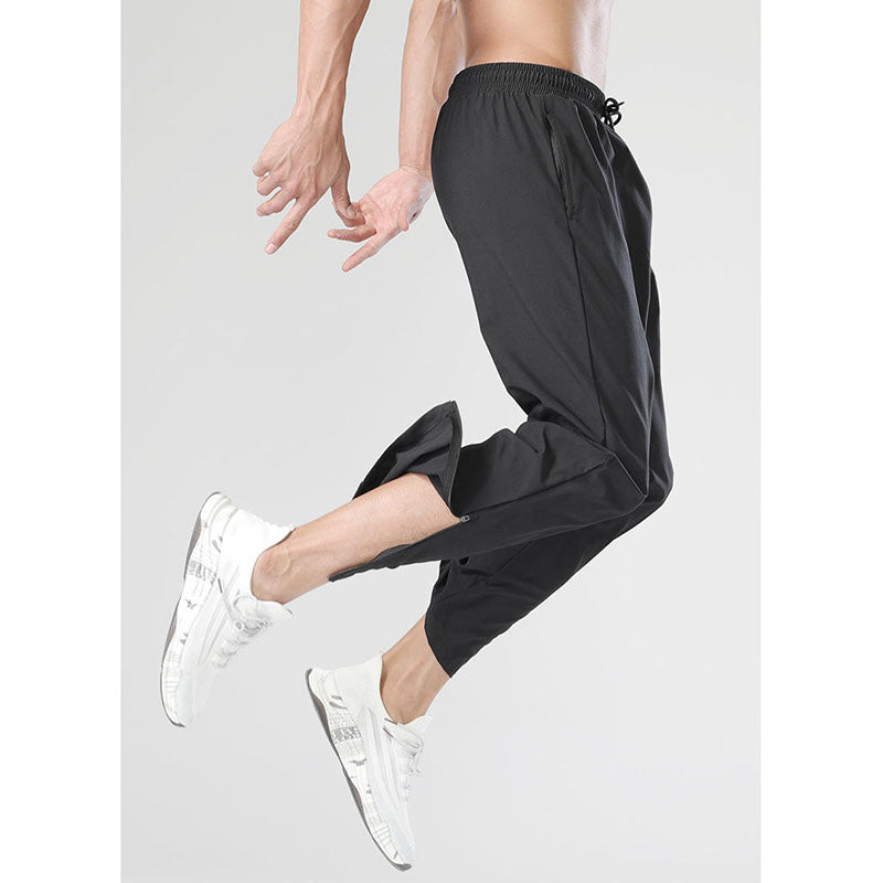 Custom Light Running Pants with Loose Fit and Ankle Zips