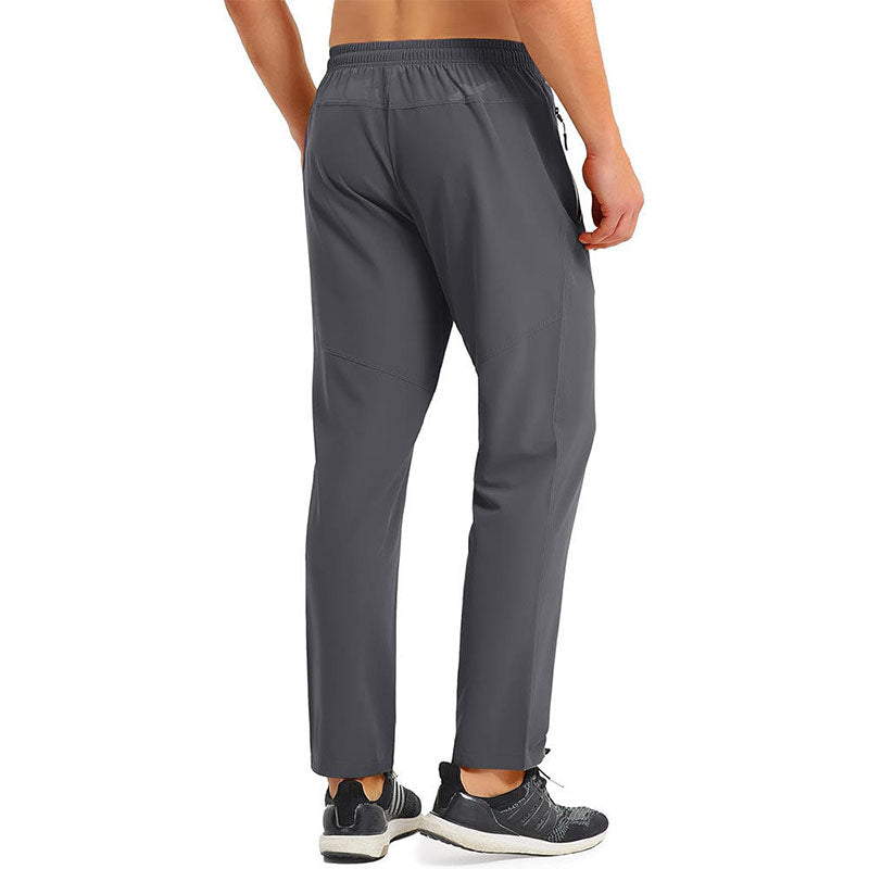 Custom Lightweight Running Pants with Hidden Zip Pockets