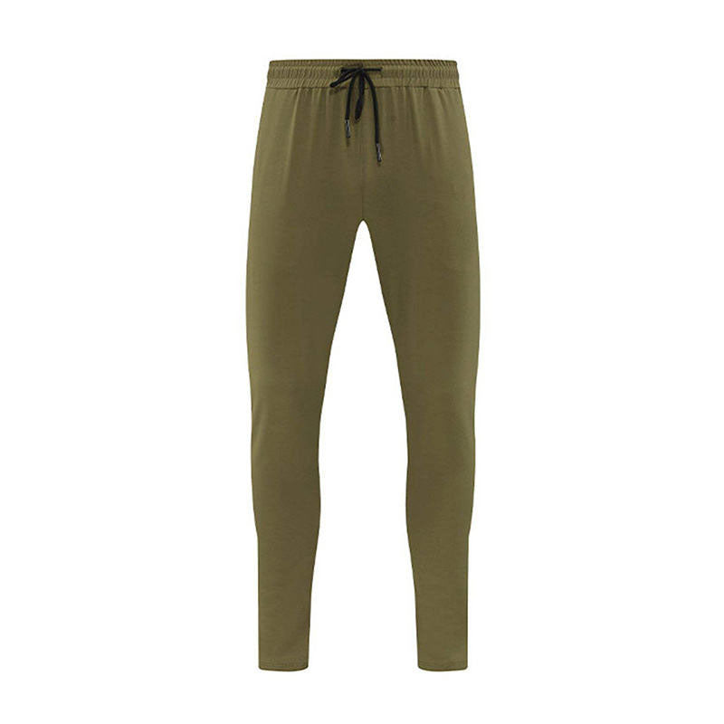Custom Men’s Lightweight Waterproof Running Pants with Drawstring Waist