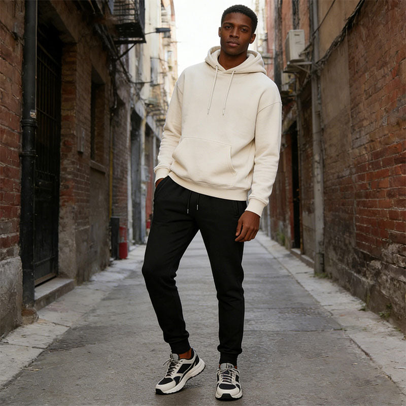 Custom Men’s Midweight Winter Running Jogger Pants with Pockets