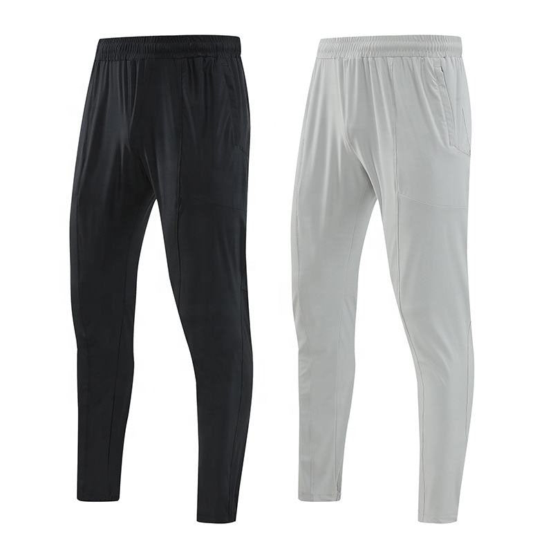 Custom Men’s Quick-Dry Woven Running Pants with Elastic Waist