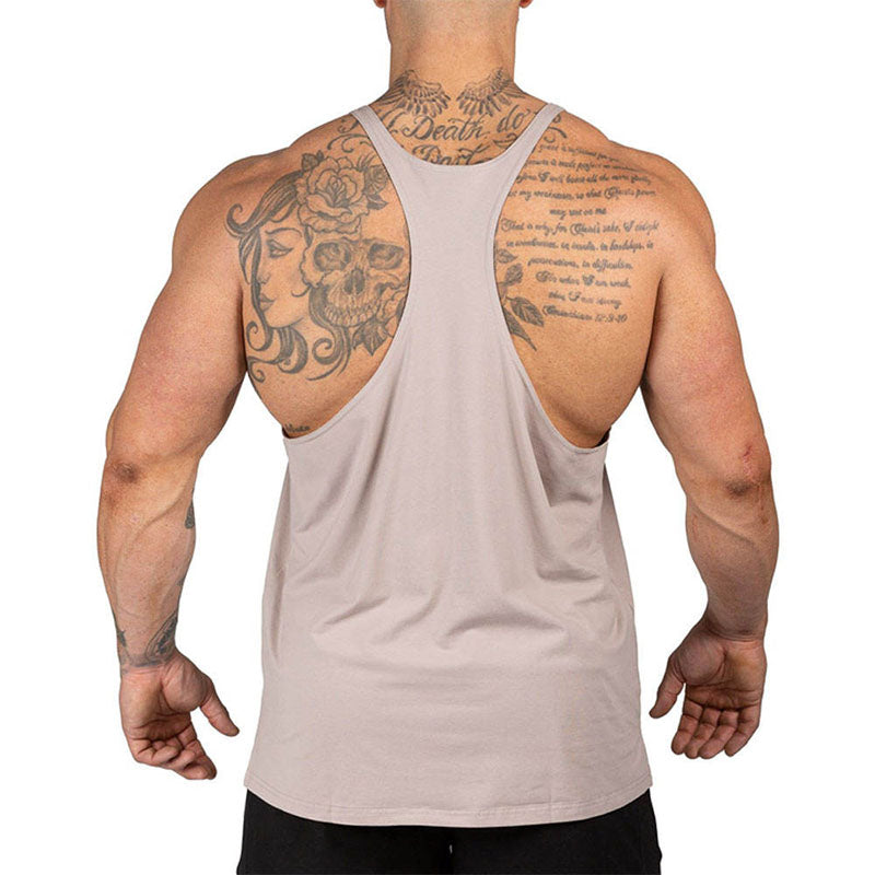 Custom Running Singlet for Men – 80g Quick-Dry Gym Tank