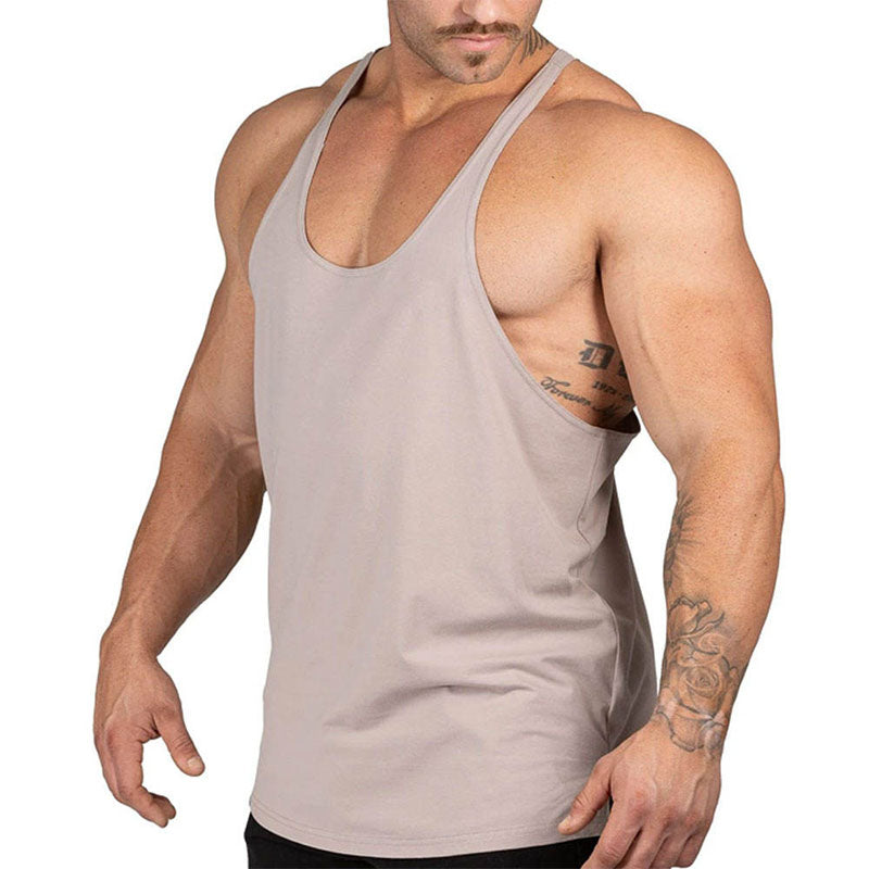 Custom Running Singlet for Men – 80g Quick-Dry Gym Tank