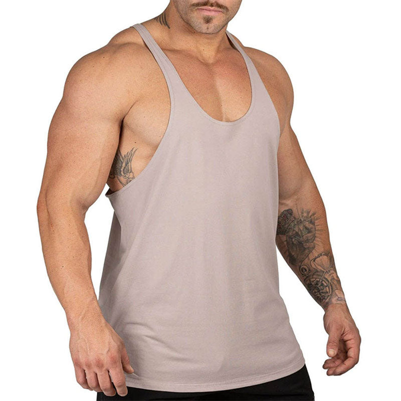 Custom Running Singlet for Men – 80g Quick-Dry Gym Tank
