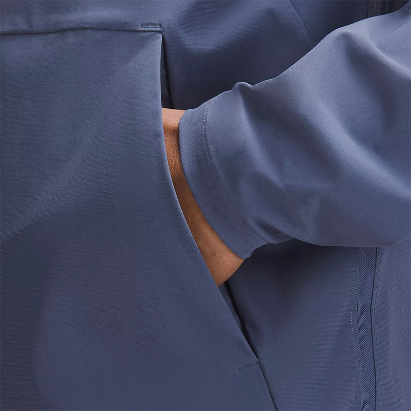 Custom Men's Stretch Waterproof Running Jacket with Hood