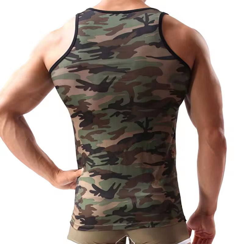 Custom Printed Men’s Running Singlet – Poly Cotton OEM