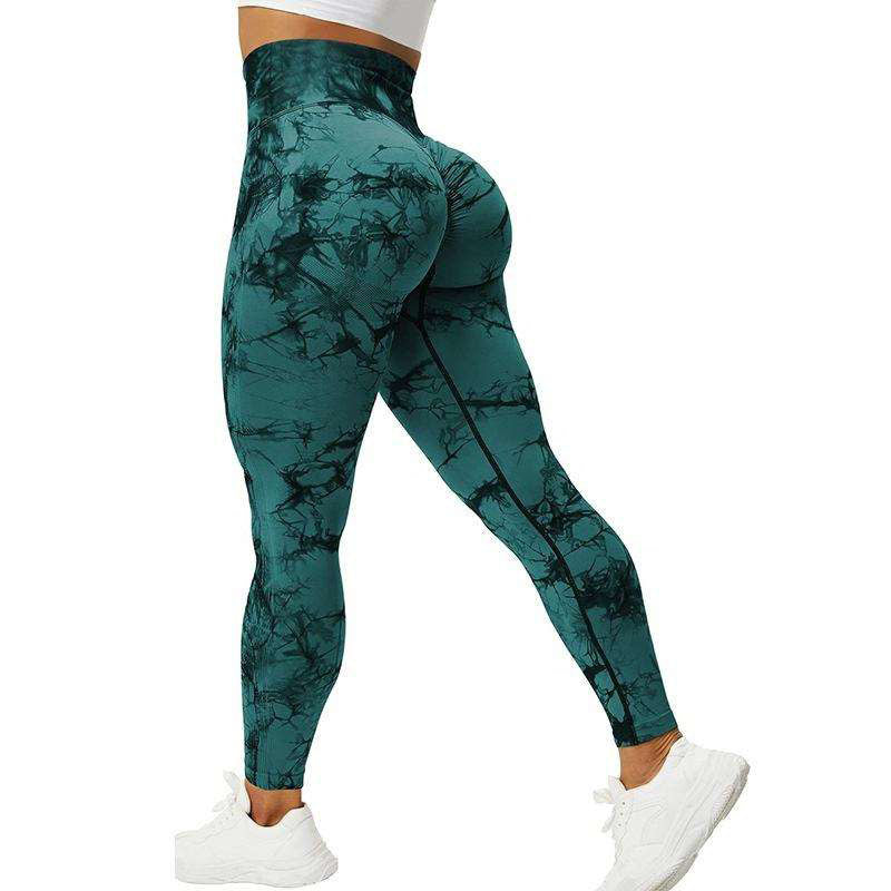 Custom Printed Women’s Running Leggings, Mid Waist OEM Tights