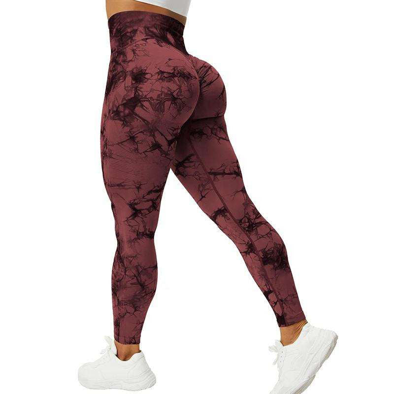 Custom Printed Women’s Running Leggings, Mid Waist OEM Tights