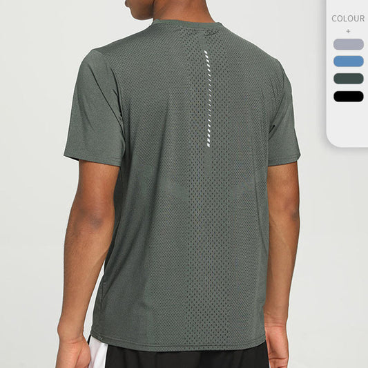 Custom Running Man Sleeveless T Shirt with Ventilated Mesh Back