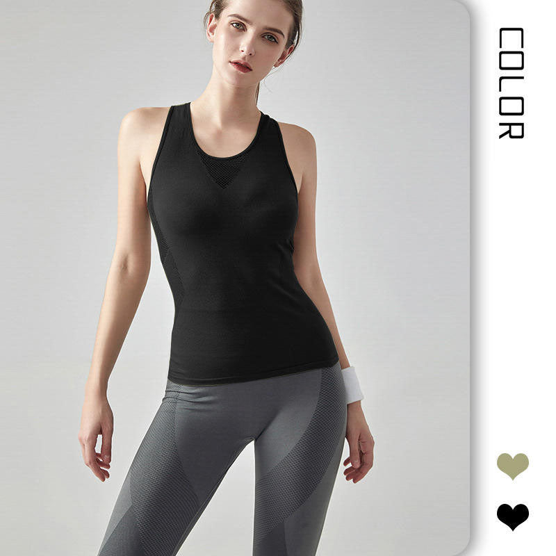 Custom Running Tank Tops Women with Seamless Racerback Ventilation