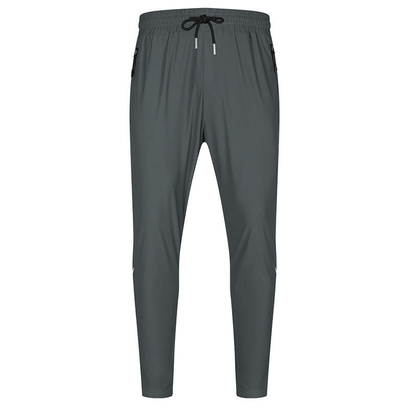 Custom Top Rated Running Pants with Reflective Strip & Zip Pockets