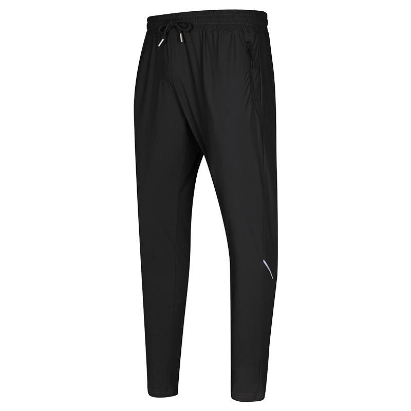 Custom Top Rated Running Pants with Reflective Strip & Zip Pockets