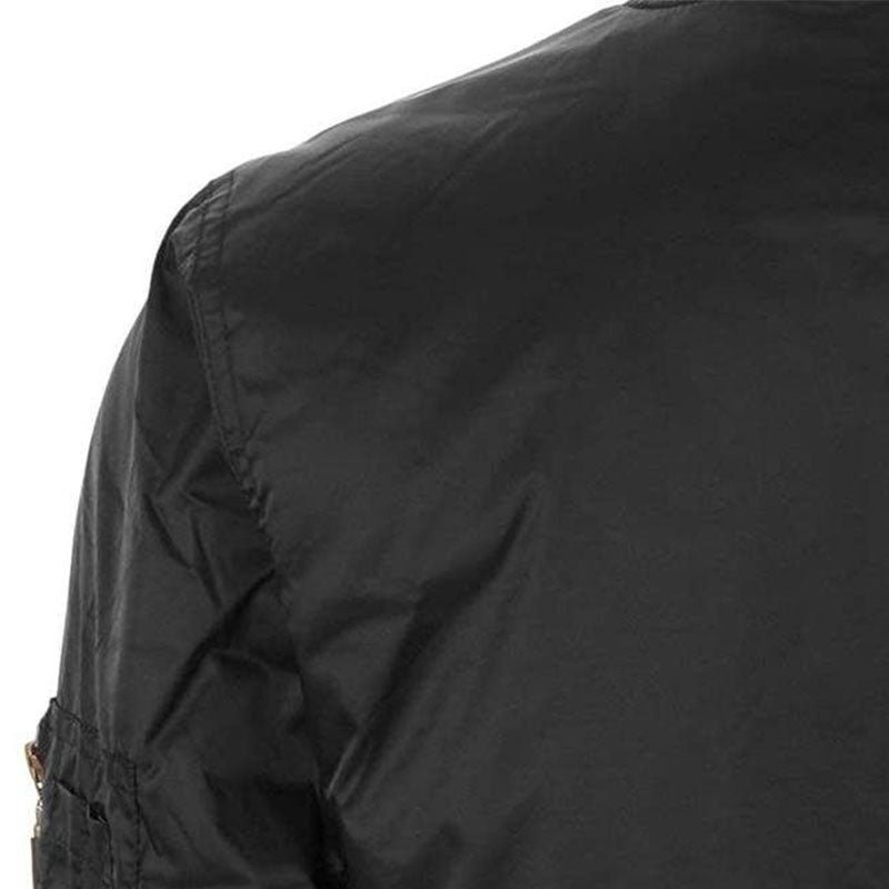 Custom Unisex Running Jacket – Padded Bomber Warm-Up Style