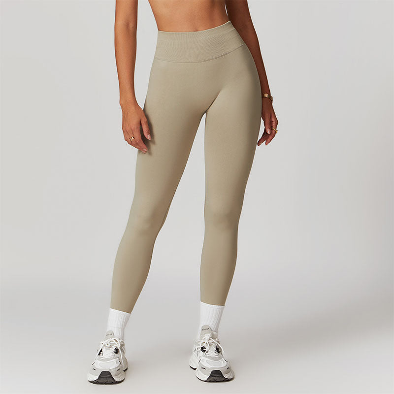 Custom Windproof Women’s Running Leggings, High Waist OEM Tights
