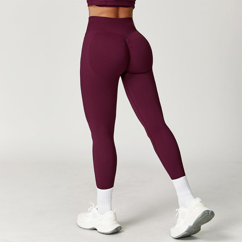 Custom Windproof Women’s Running Leggings, High Waist OEM Tights