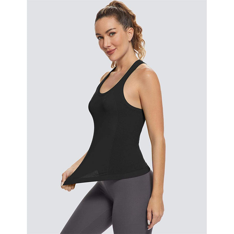 Custom Women’s Racerback Running Tank Tops – 150g Quick-Dry ODM