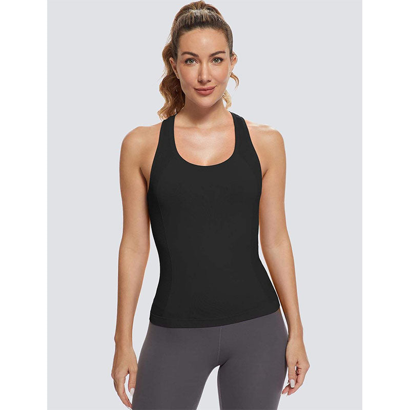 Custom Women’s Racerback Running Tank Tops – 150g Quick-Dry ODM