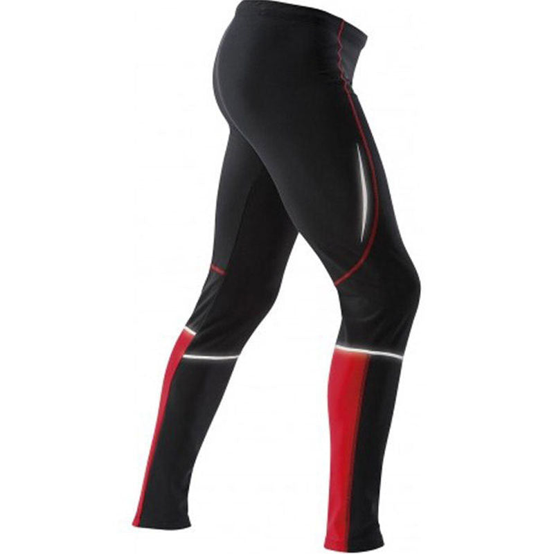 Custom Women’s Running Leggings with Contrast Panels, OEM Full-Length Tights